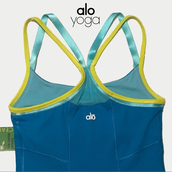 NWT ALO Yoga Split Strap Racerback Tank Top XS - Picture 5 of 8